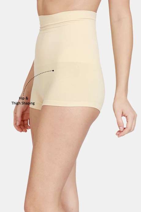 Zivame Tummy Control Midwaist Boyshort Panty - ZSWP0748 - Image 5